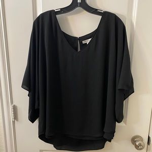 White House Black Market, XL, Black blouse